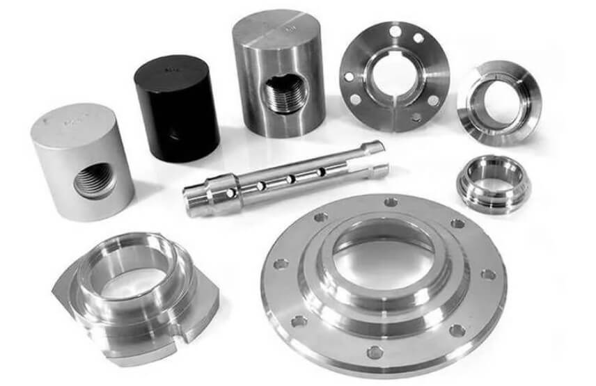 stainless steel parts with smooth surface after removing rust