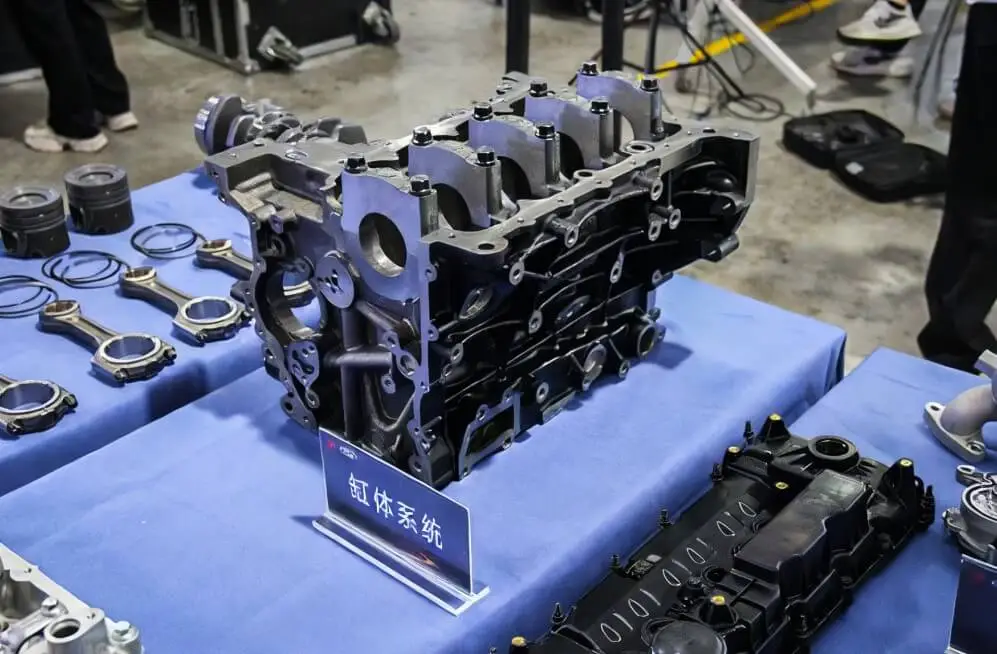 diesel engines use gray cast iron cylinder blocks