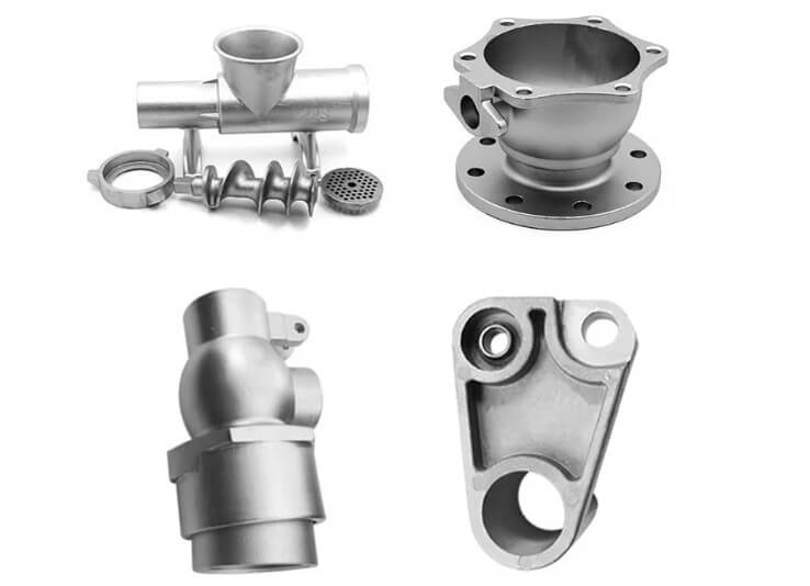 stainless steel pump and valve parts