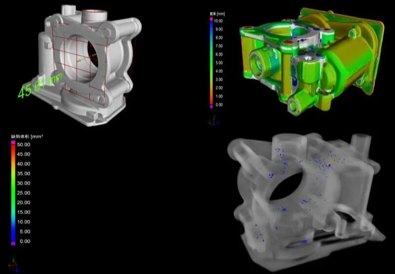 scanning of aluminum prototypes